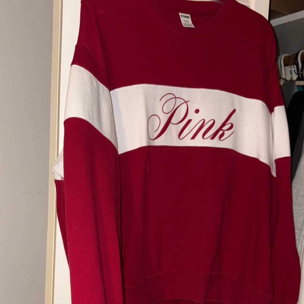 PINK Victoria's Crew-Neck Sweater - Picture 3 of 4